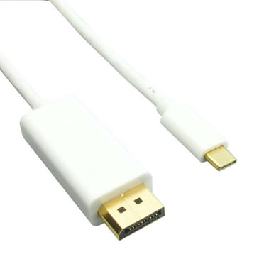Huetron TM 3 Ft USB 3.1 Type C to DisplayPort Male Cable for LG V30 